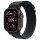 Apple Watch Ultra 3 Titanium Cellular 49mm Schwarz (Alpine Loop schwarz) Small