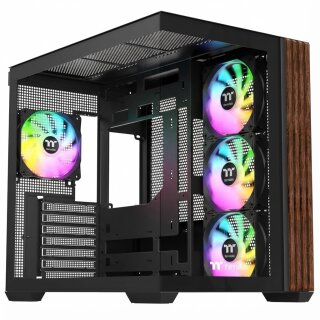 Midi Thermaltake S380 TG ARGB Black