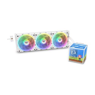 K Thermaltake MINECUBE 360 Ultra AIO ARGB Fan white