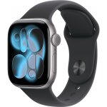 Apple Watch S11 Aluminium 42mm Space Grau (Sportarmband...