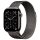 Apple Watch S11 Titan Schiefer Cellular 42mm (Milanaise Armband schiefer)