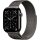Apple Watch S11 Titan Schiefer Cellular 46mm (Milanaise Armband schiefer) M/L