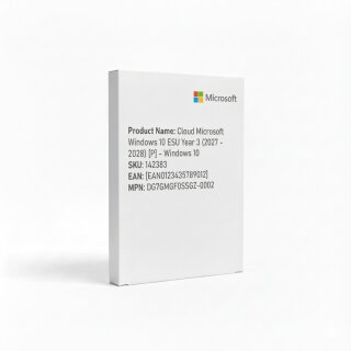 Cloud Microsoft Windows 10 ESU Year 3 (2027 - 2028) [P] - Windows 10