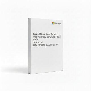Cloud Microsoft Windows 10 ESU Year 3 (2027 - 2028) NP [P]