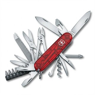 V-1.77 25.T Taschenmesser Cyber Tool M, rot transparent
