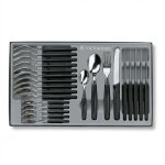 V-6.78 33.24 Swiss Classic 24-tlg. Besteck Set, schwarz