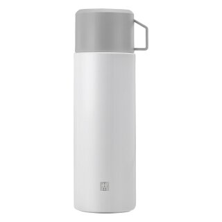 Zwilling Thermo Isolierflasche Integrierte Tasse Thermokanne Wei
