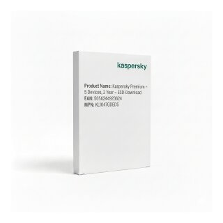 Kaspersky Premium – 5 Devices, 2 Year – ESD-DownloadESD