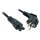 LINDY IEC-Netzkabel 320-C5 f - Schuko m 2m