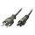 LINDY IEC-Netzkabel Schweiz 320-C5f 2m