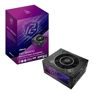 1600W ASRock Phantom Gaming PG-1600G 1600W ATX 80+ Gold black retail