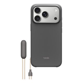Beats Kickstand Case iPhone 17 Pro mit MagSafe und Kamerasteuerung (granitgrau)