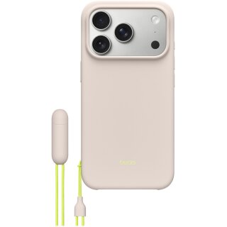 Beats Kickstand Case iPhone 17 Pro mit MagSafe und Kamerasteuerung (kalkstein)