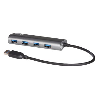 D I-TEC USB 3.0 Metal Charging HUB [4x USB Ladeport]