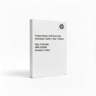 G HP Sure Click Enterprise 3 Jahre 1 User 1 Device