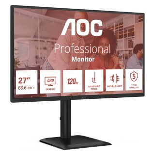 AOC 68,6cm (27") Q27E4U 16:09 HDMI+DP+USB black