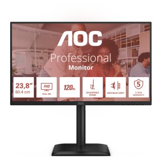 AOC 60,5cm (23,8") 24E4CV 16:09 HDMI+DP+USB-C Lift black