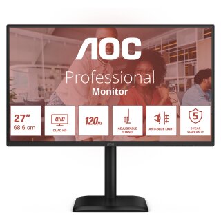 AOC 68,6cm (27") Q27E4CV 16:09 HDMI+DP+USB-C Lift black