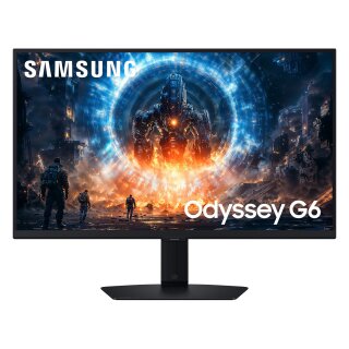 68cm/27" (2560x1440) Samsung Odyssey G6 LS27FG602EUXEN 16:9 WQHD IPS 1ms 350Hz HDMI DisplayPort VESA HDR FreeSync Black