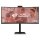 86,4cm/34" (3440x1440) AOC CU34E4CW 21:9 VA 4ms 120Hz Curved HDMI DisplayPort USB-C RJ45 VESA Speaker Webcam HDR10 KVM Black