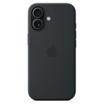 Silikon Case iPhone 17 mit MagSafe (schwarz)