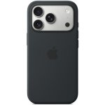 Silikon Case iPhone 17 Pro mit MagSafe (schwarz)
