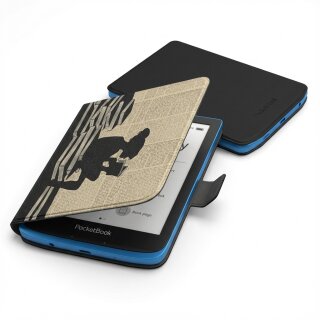 PocketBook Verse Bright Blue + Shell Cover black 6"