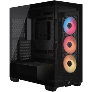 CORSAIR Midi 3500X RSR ARGB (Tempered Glass) Black