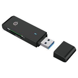CONCEPTRONIC Kartenleser USB-A3.2->TF/Micro-SD3.0 schwarz