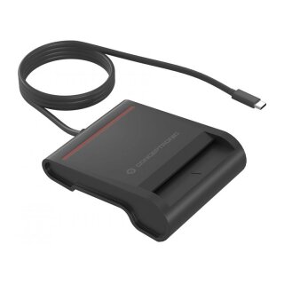 CONCEPTRONIC Smart-ID Kartenleser USB-C2.0 schwarz