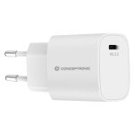 CONCEPTRONIC Ladegerät 1Port USB-C Top-Port 20WPD3.0 ws