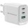CONCEPTRONIC Ladegerät 3Port GaN 2xUSB-C/1xA 65WPD3.0/PPS ws