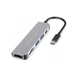 CONCEPTRONIC Dock USB-C->HDMI.2xUSB-A3.0.60WPD.+ 15cm gr