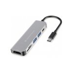 CONCEPTRONIC Dock USB-C->HDMI.2xUSB-A3.0.60WPD.+ 15cm gr