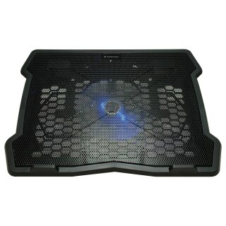 CONCEPTRONIC 1-Fan USB-A2.0 Laptop-Kühlpad 5Kg 15.6" sw