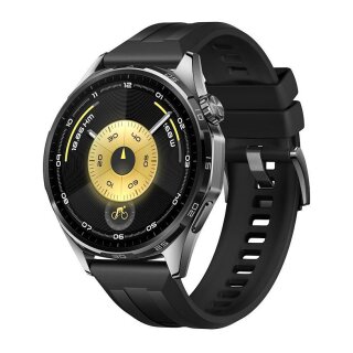 Huawei WATCH GT6 41mm (Konsu-B19F),Black Fluoroelastomer Strap