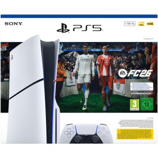 Sony PlayStation 5 Slim DISC - 1TB White