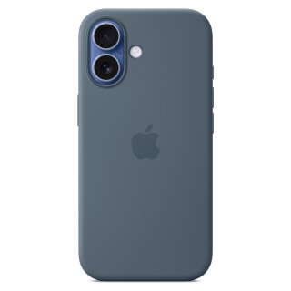 Silikon Case iPhone 17 mit MagSafe (maritimblau)