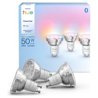 Philips Hue Essential WCA 345 GU10 3P EU