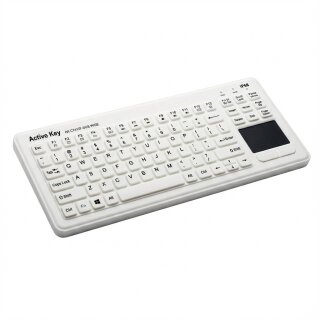 Active Key Medical Keyboard C7412 - TouchPad - IP68