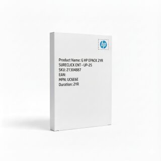 G HP EPACK 2YR SURECLICK ENT - UP-25