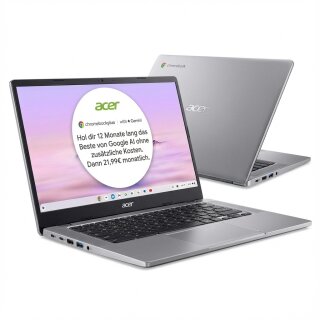 Acer Chromebook Plus 514 14" WUXGA Touch Core 3 N355 8GB/256GB ChromeOS CB514-6HT-34A8