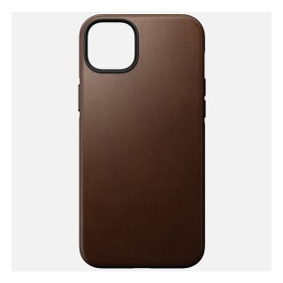 Nomad Modern Leather Case iPhone 14 Plus Rustic Brown