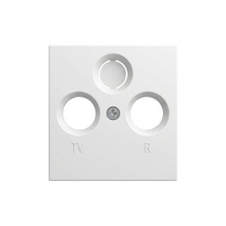 GIRA - System 55 - Abdeckung für Koaxial-Antennensteckdose *reinweiss seidenmatt*