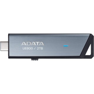 STICK ADATA UE800 2 TB (aluminium (gebrstet), USB-C 3.2 (10 Gbit/s))