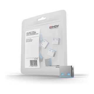 STICK LINDY USB Typ A Portschlösser 10xBlau Erweiterung für 40452
