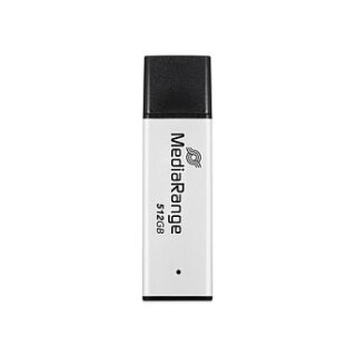 STICK MediaRange USB-Stick USB 3.0 high performance 512GB alu