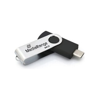 STICK MediaRange USB-Stick USB 3.2 Gen1 USB-C 64GB