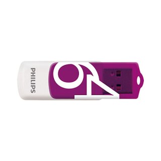 STICK Philips USB 2.0 64GB Vivid Edition Magic Purple