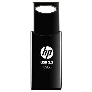 STICK HP 32GB 712w Black USB 3.2 Flash Drive